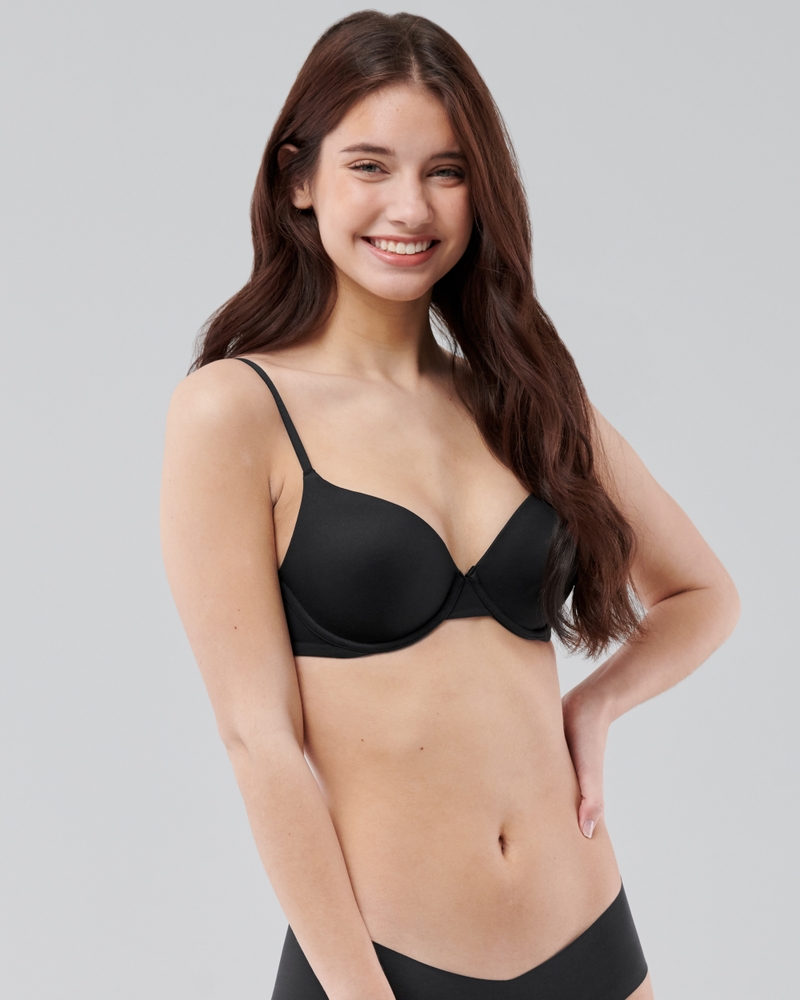Gilly Hicks Bare Comfort Lightly Lined Plunge Bra