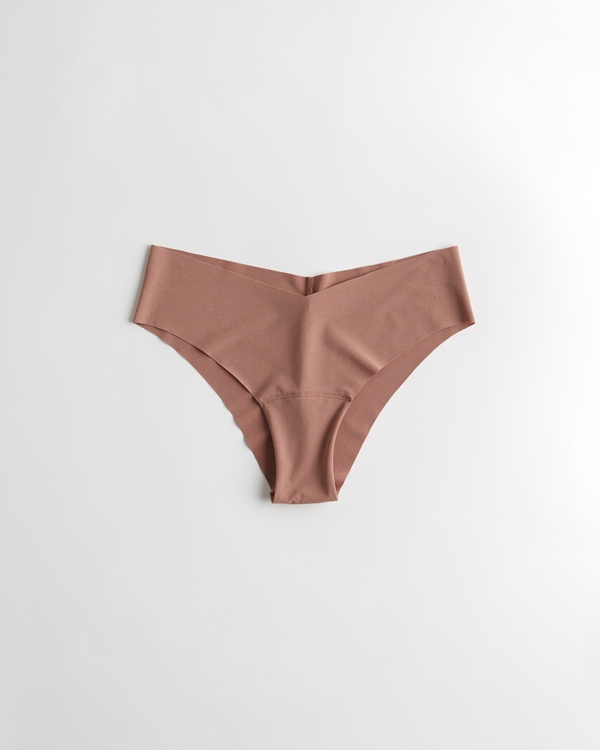 Gilly Hicks No-Show Cheeky Underwear, Brown