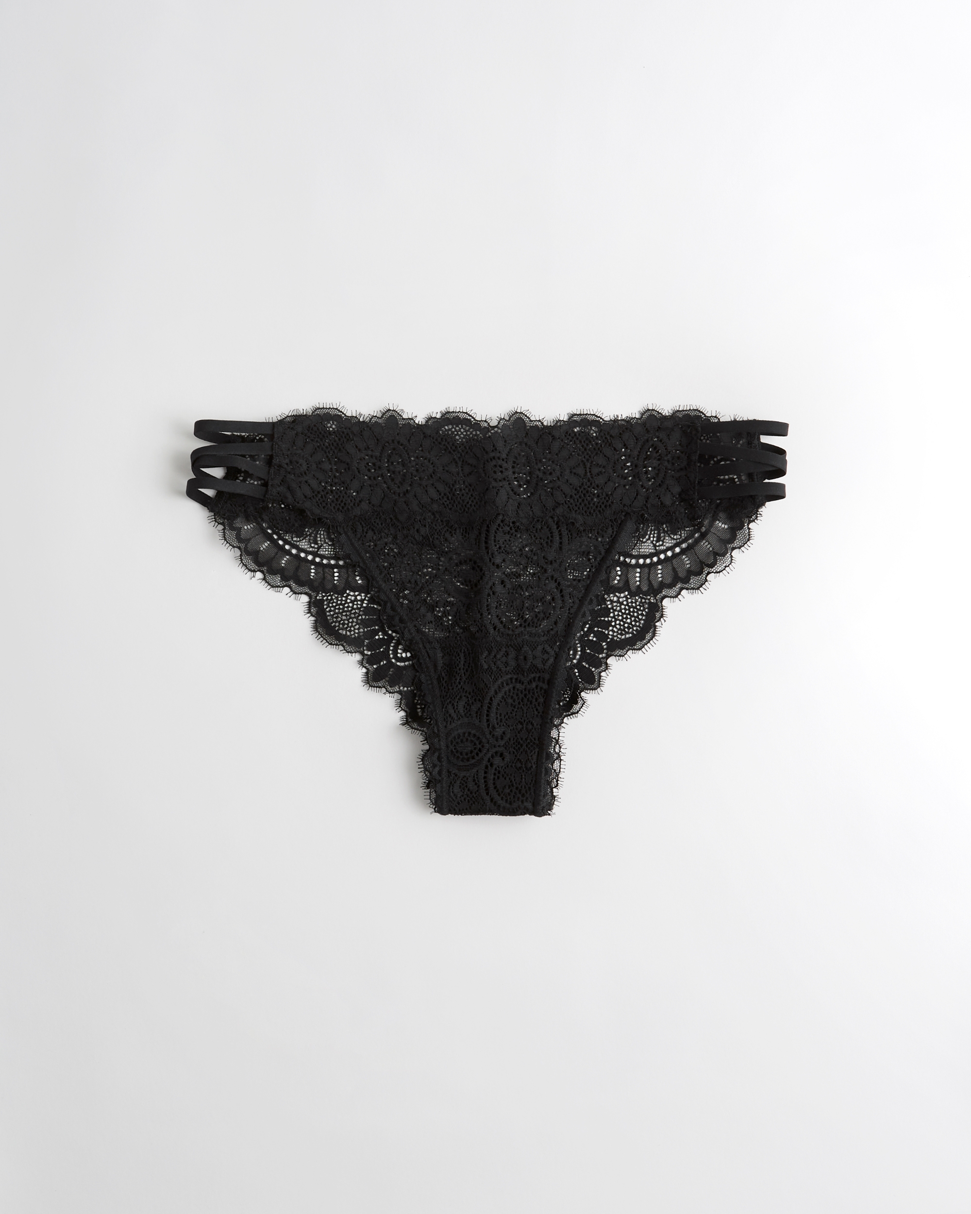 girls lace thong in black size s from hollister gilly hicks