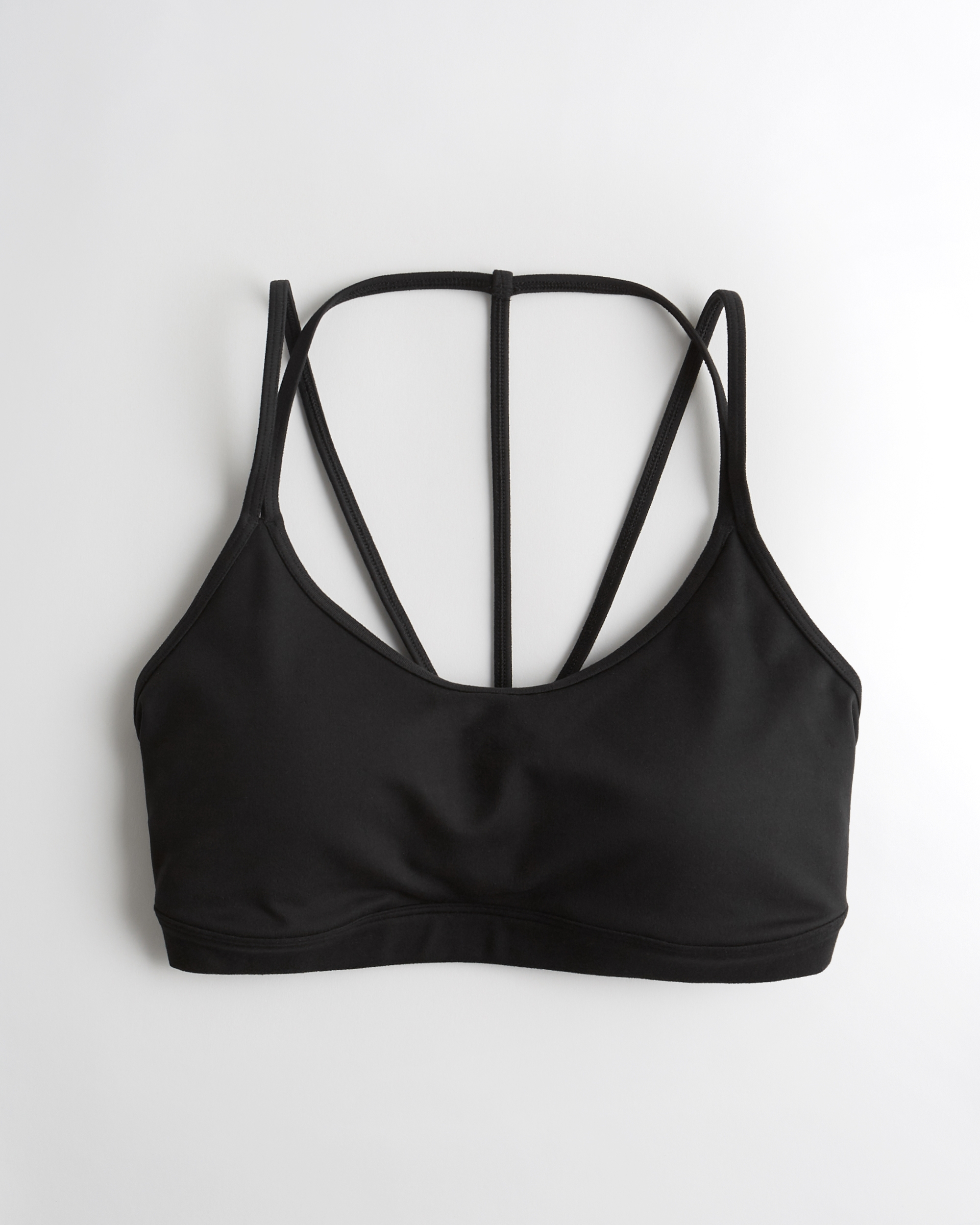 hollister black bralette