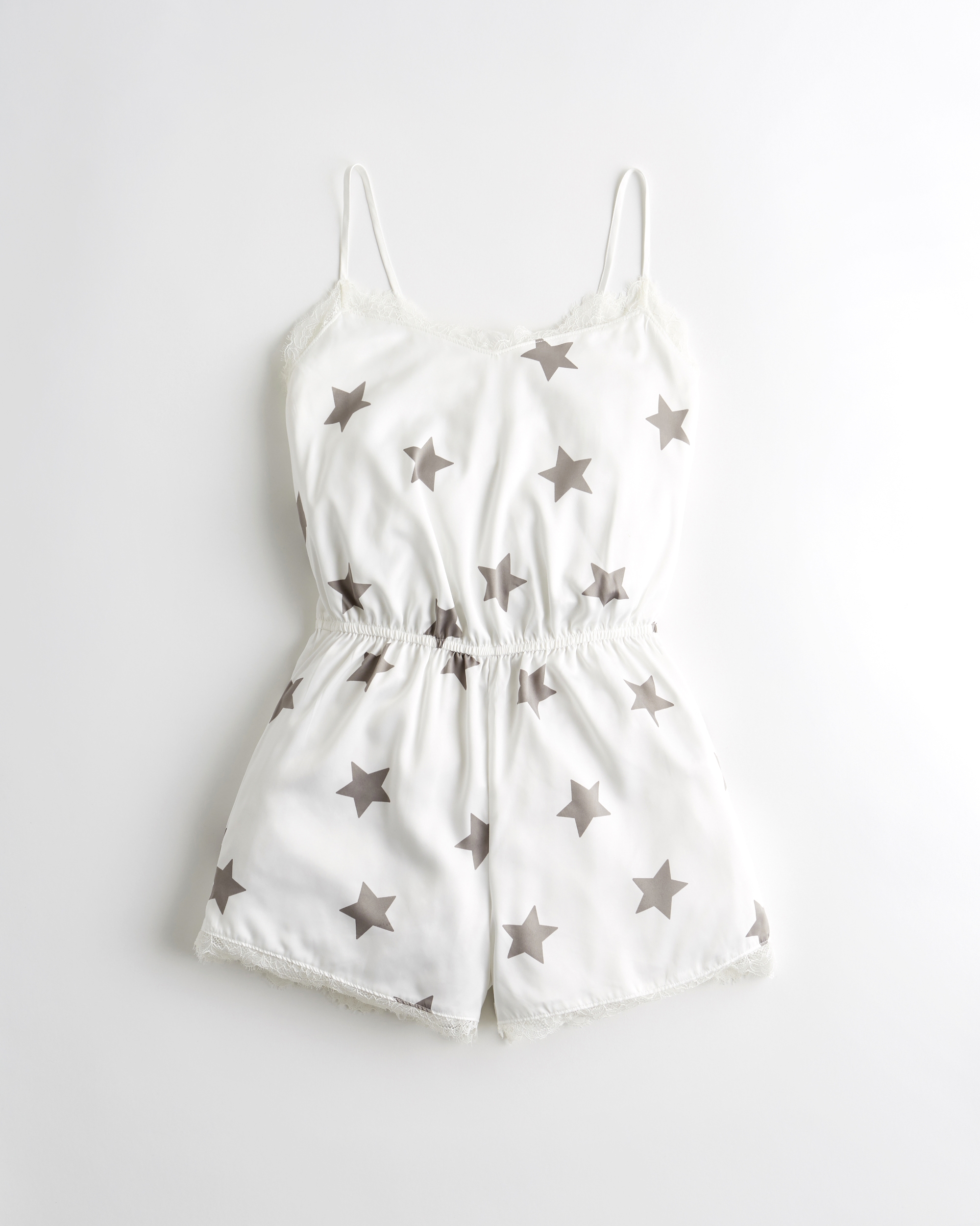 white lounge romper