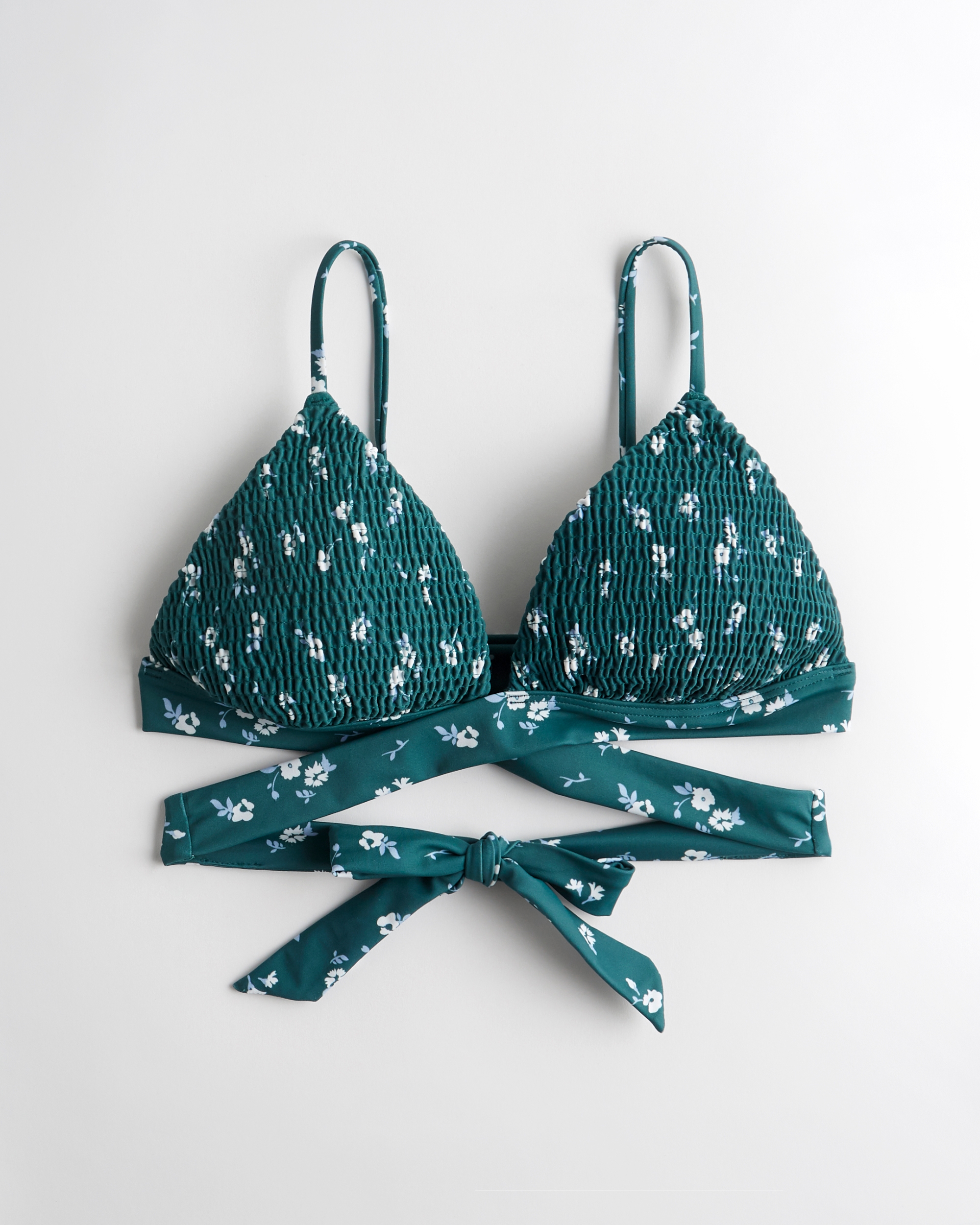 hollister wrap triangle bikini top