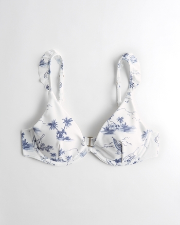 Women's Ruffle Underwire Bikini Top Women's Swimwear HollisterCo