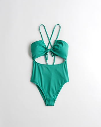 Women's Ribbed OnePiece Swimsuit Women's Swimwear