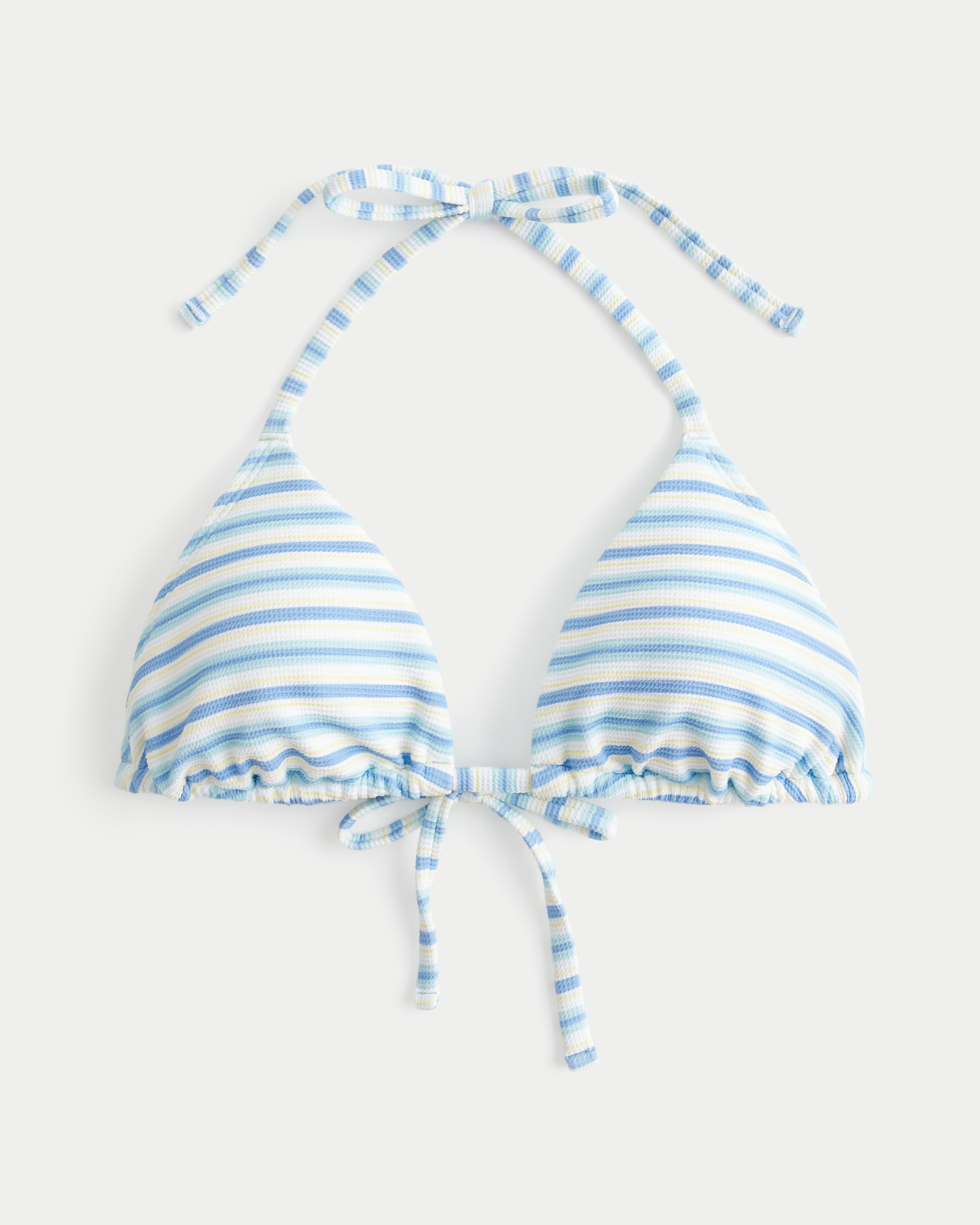 Waffle Triangle Bikini Top