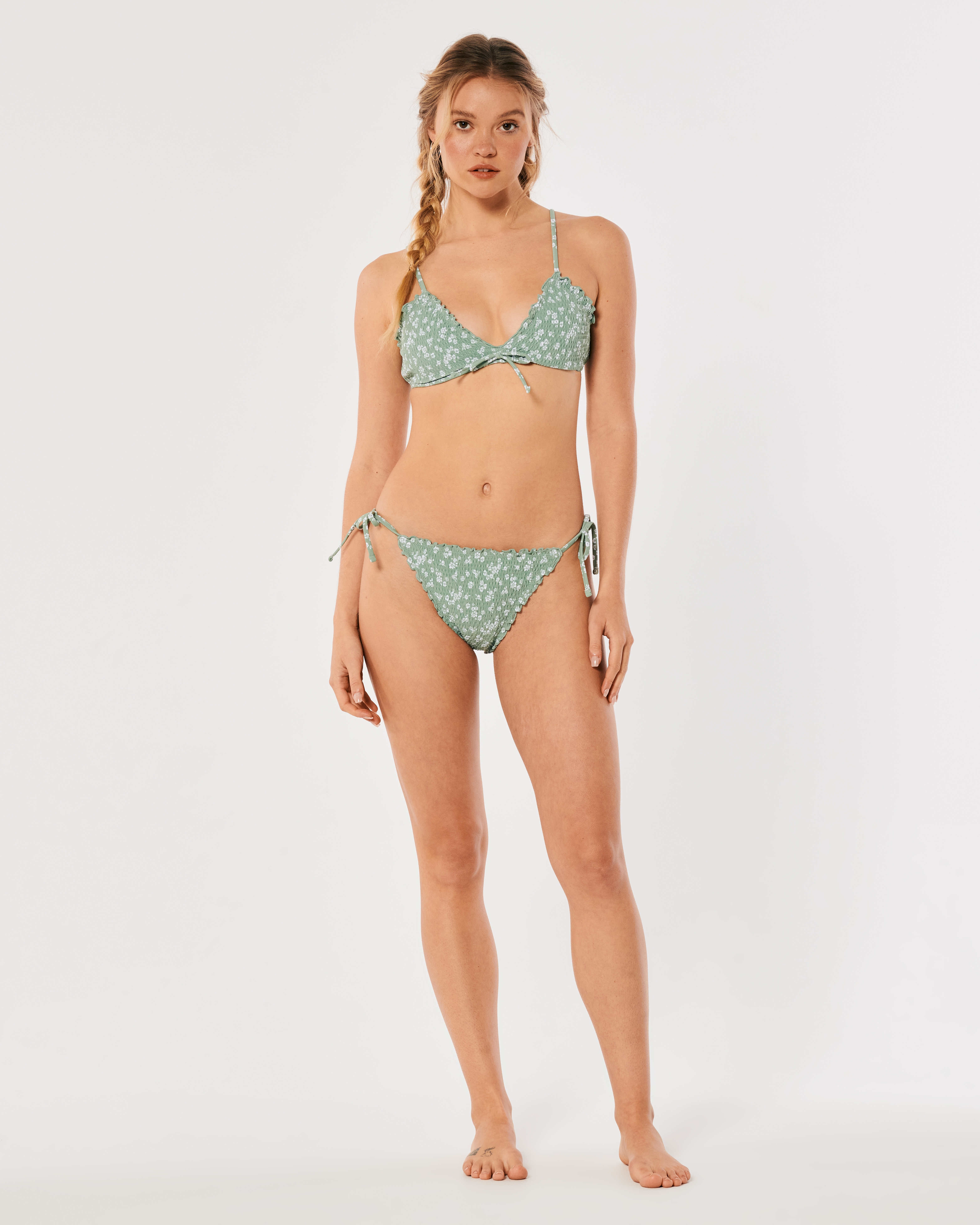 Hollister smocked clearance bikini