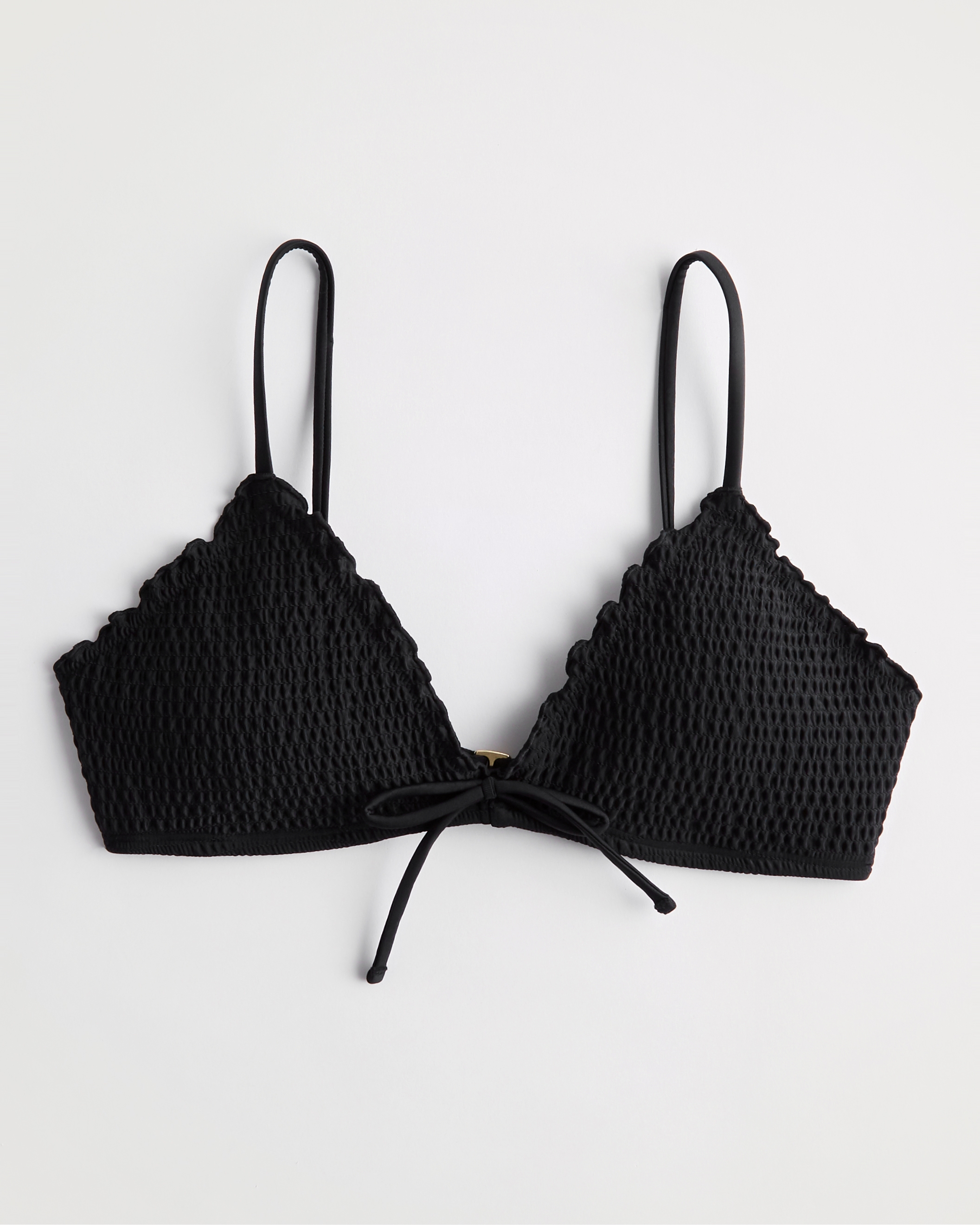 Hollister High Apex Smocked Underwire Bikini Top