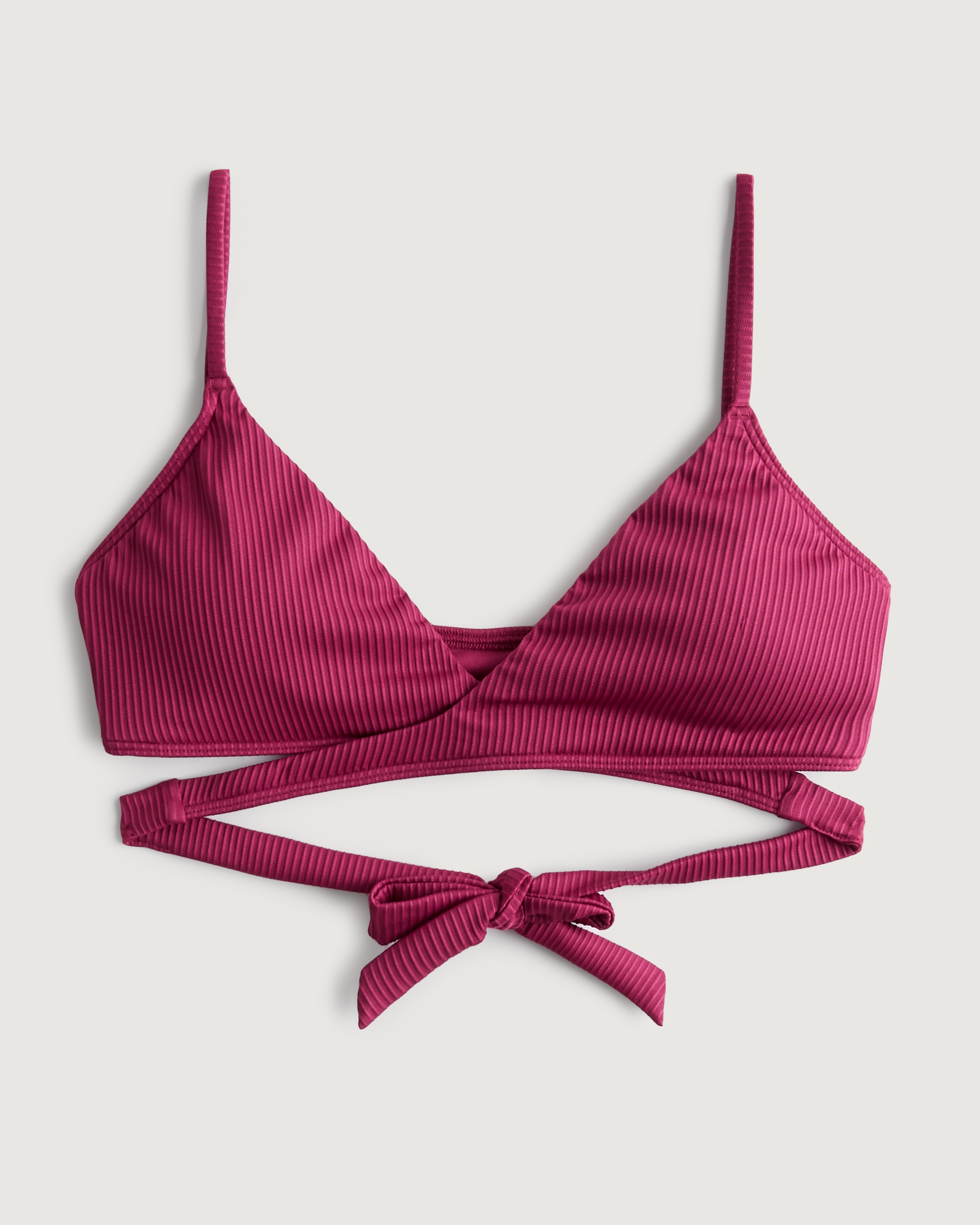 Hollister wrap 2024 triangle bikini top