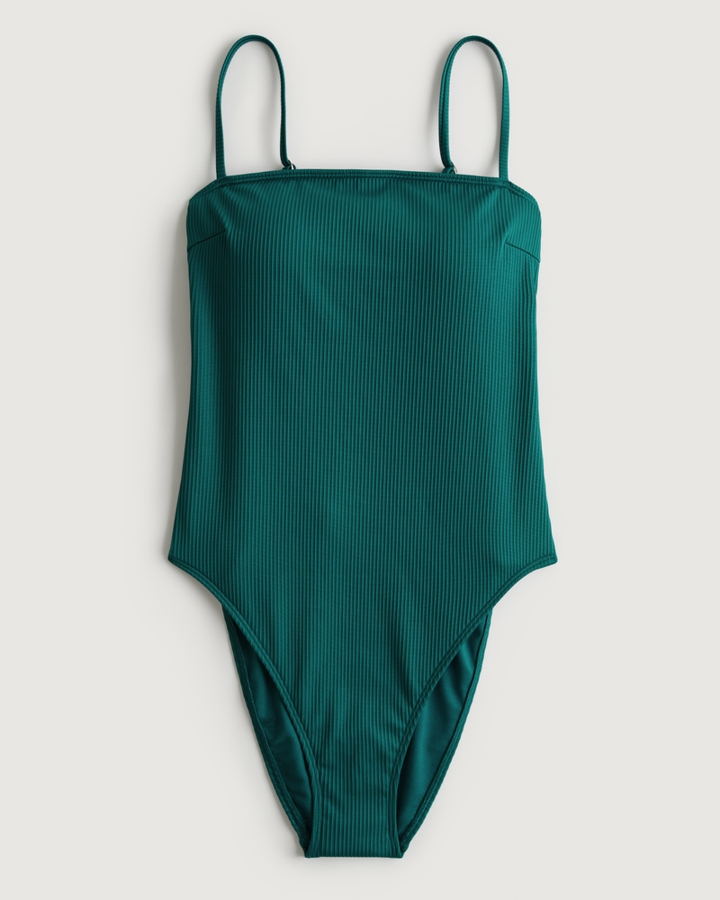 Women's Ribbed OnePiece Swimsuit Women's Up to 50 Off Select Styles