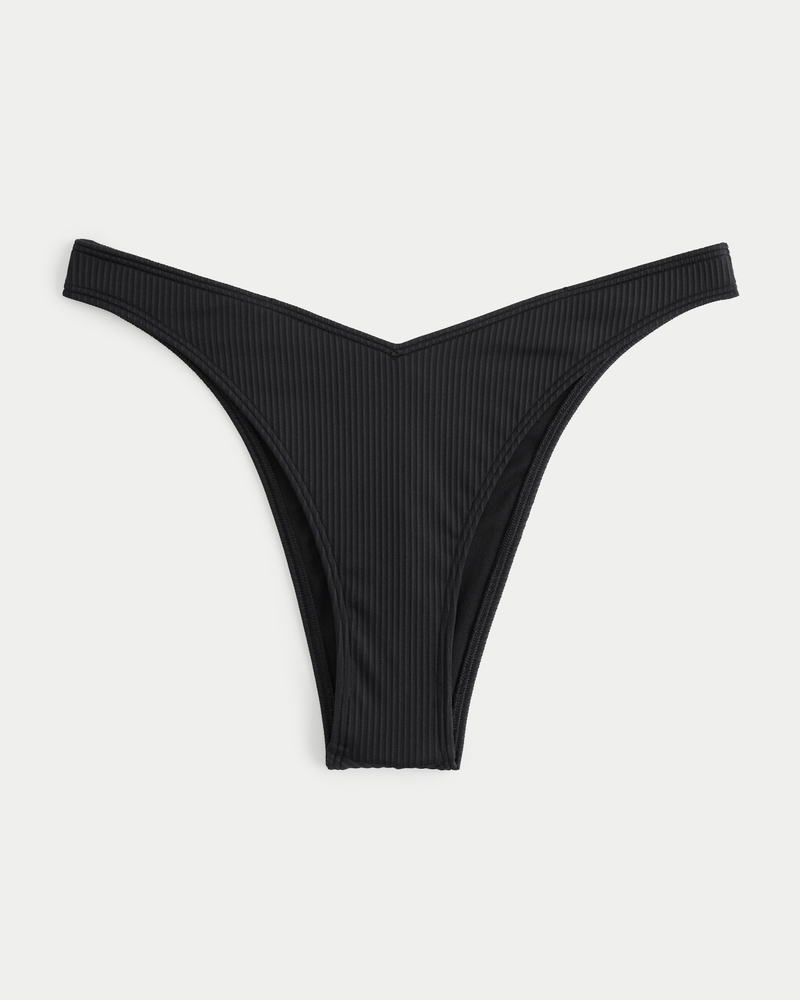 Hollister black cheap bikini bottoms