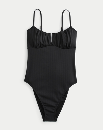 Women's Ribbed VWire OnePiece Swimsuit Women's New Arrivals