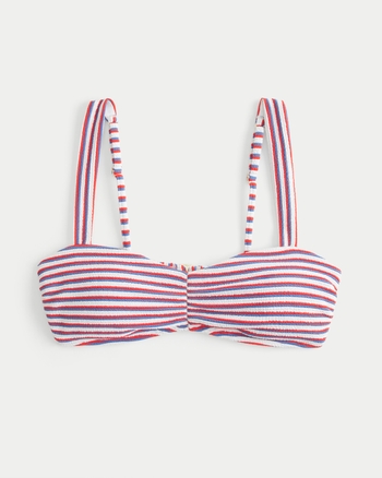 Ribbed scoop bikini top best sale hollister