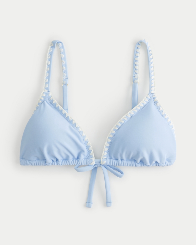 Hollister wrap cheap triangle bikini top