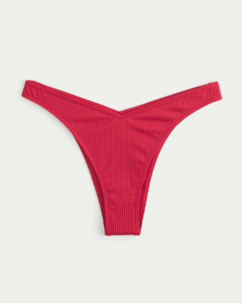 Hollister red bathing suit best sale