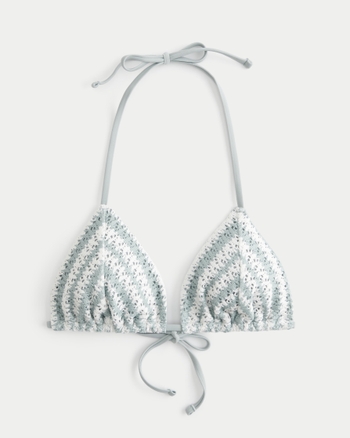 Hollister crochet bikini discount