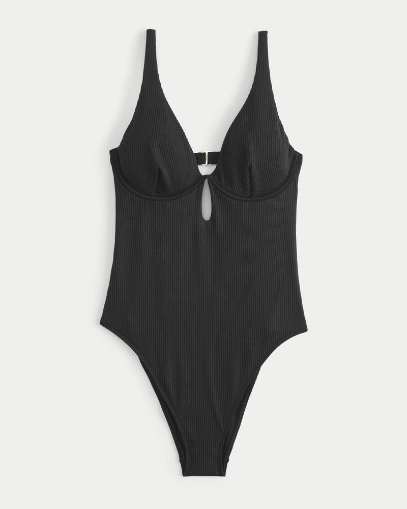 One piece on sale swimsuit hollister