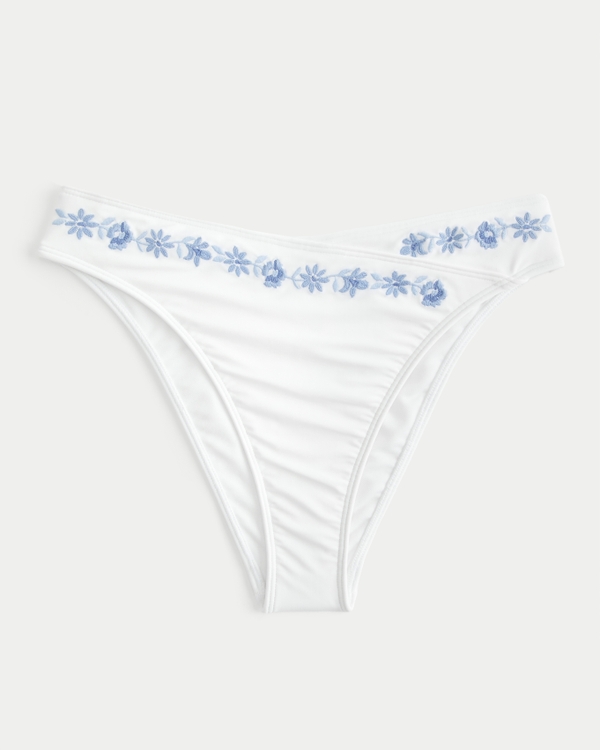 Women's HighLeg HighWaist Cheeky Bikini Bottoms Hollister Co.