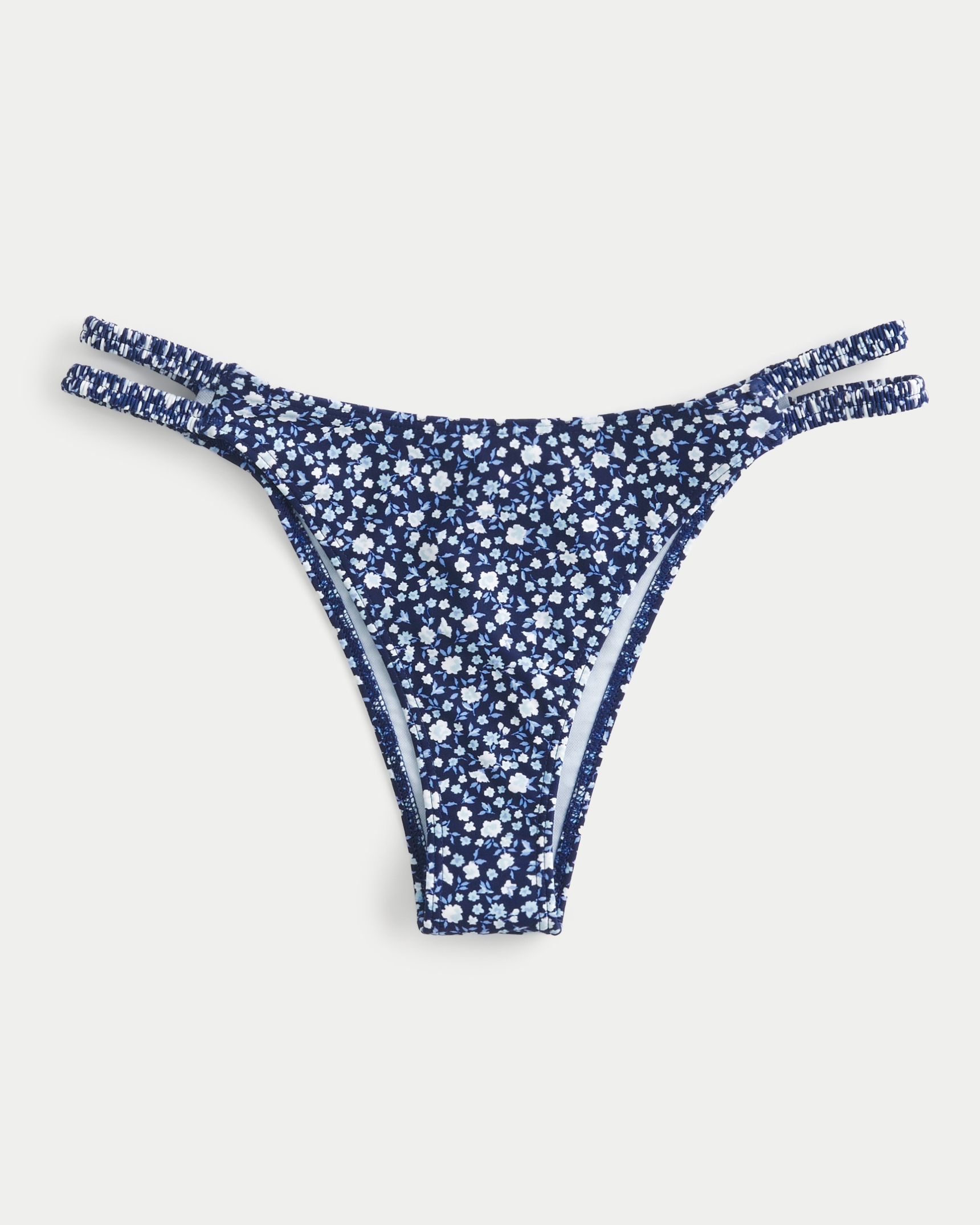 High-Leg Double Strap Cheekiest Bikini Bottom