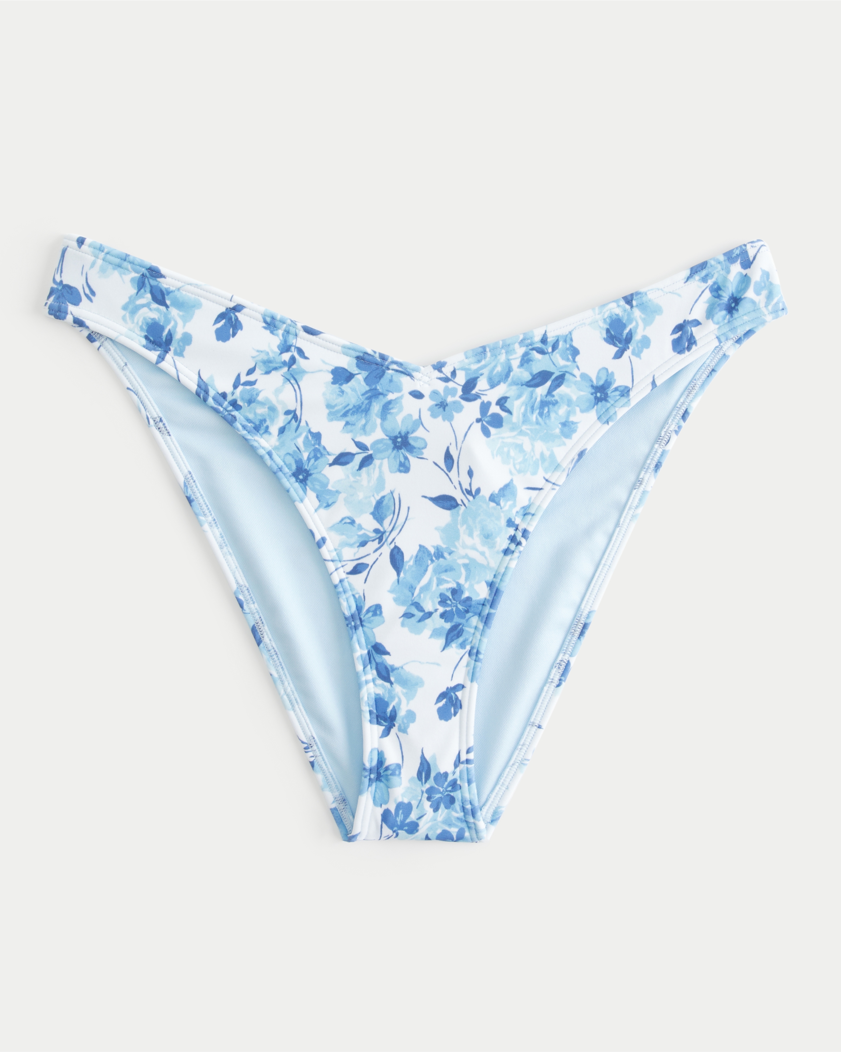 High-Leg V-Front Cheeky Bikini Bottom