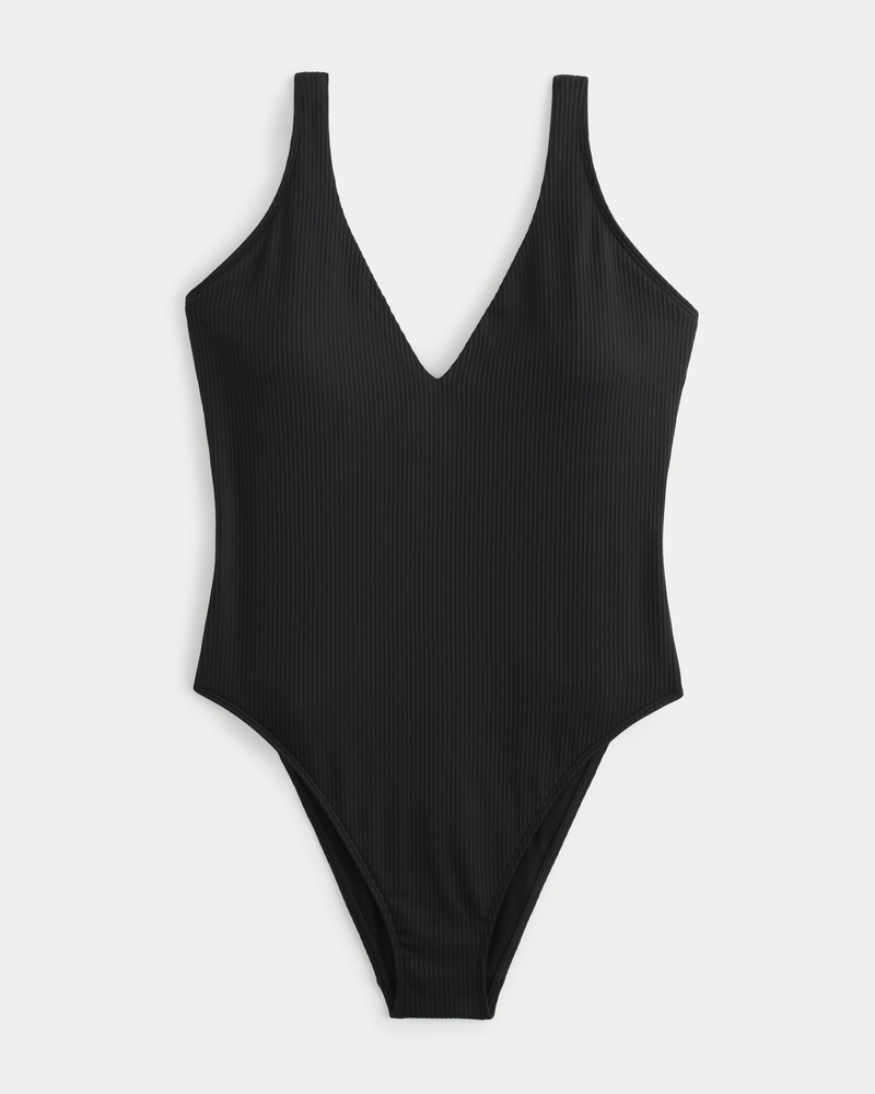 Women's Ribbed OnePiece Swimsuit Women's Swimwear