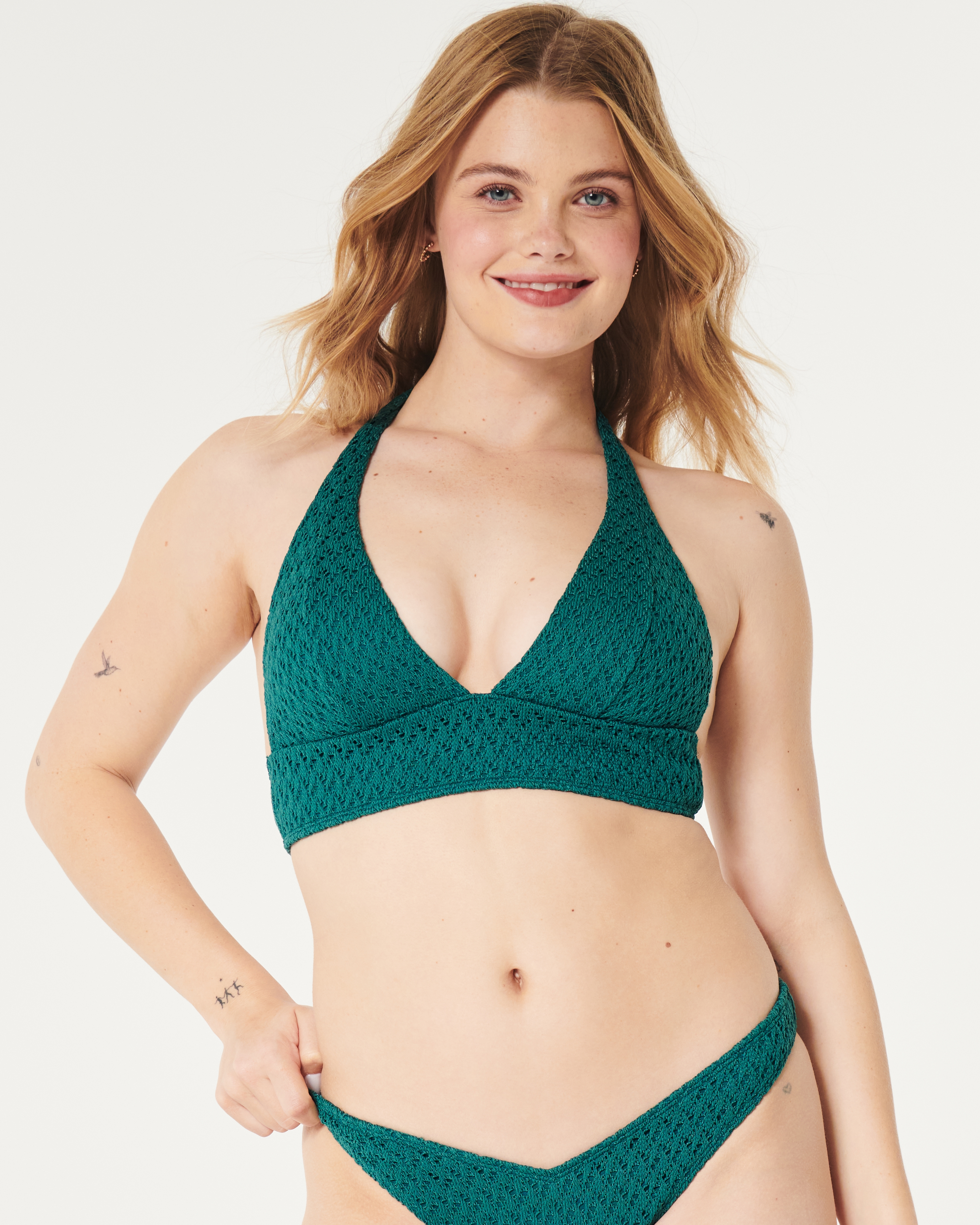 Hollister crochet outlet bikini