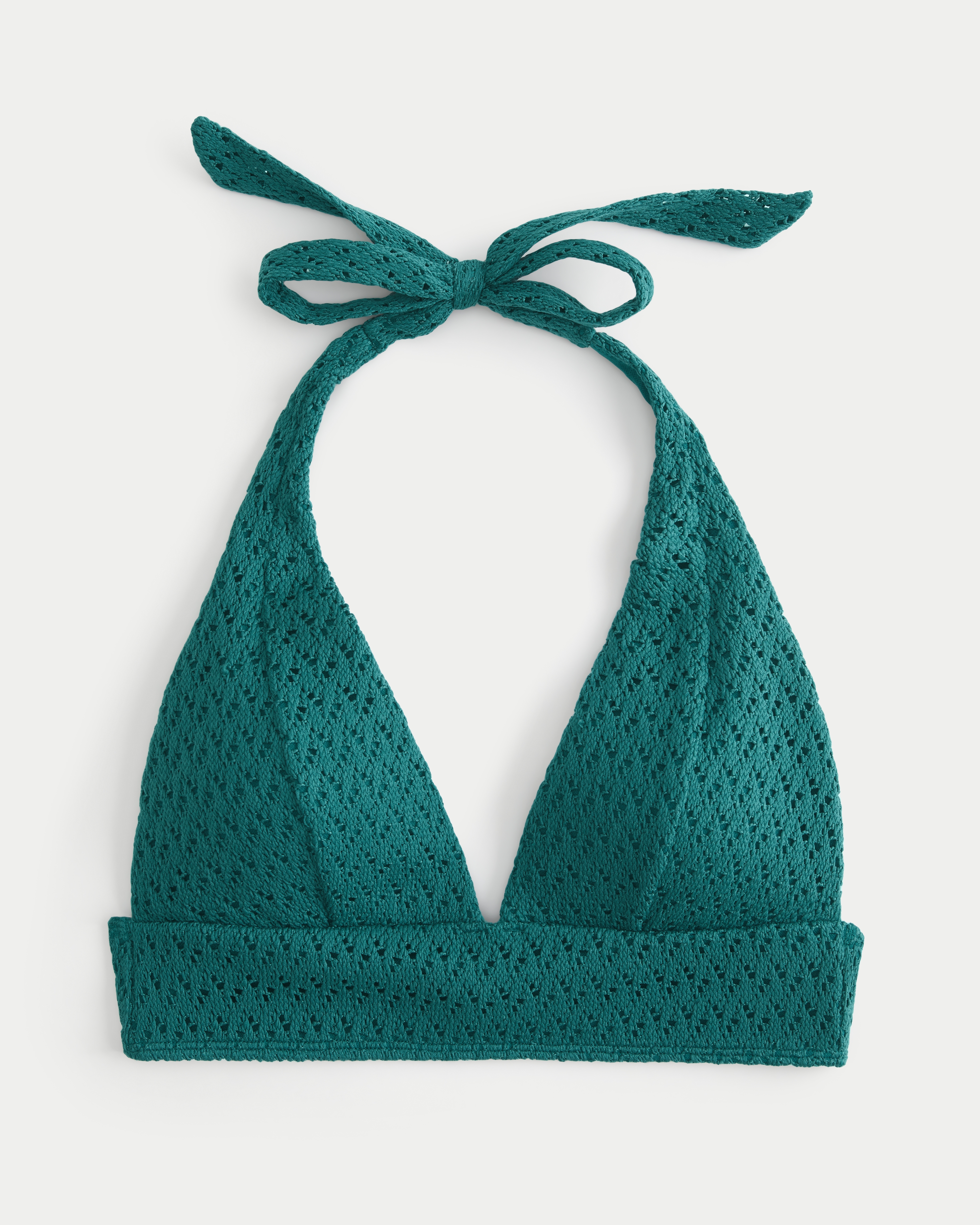 Hollister wrap triangle sales bikini top