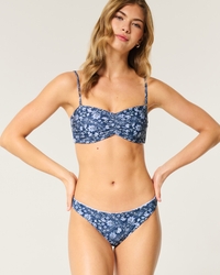 Reversible Low-Rise Cheeky Bikini Bottom