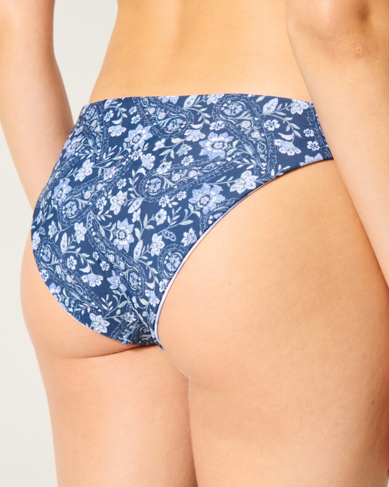 Reversible Low-Rise Cheeky Bikini Bottom