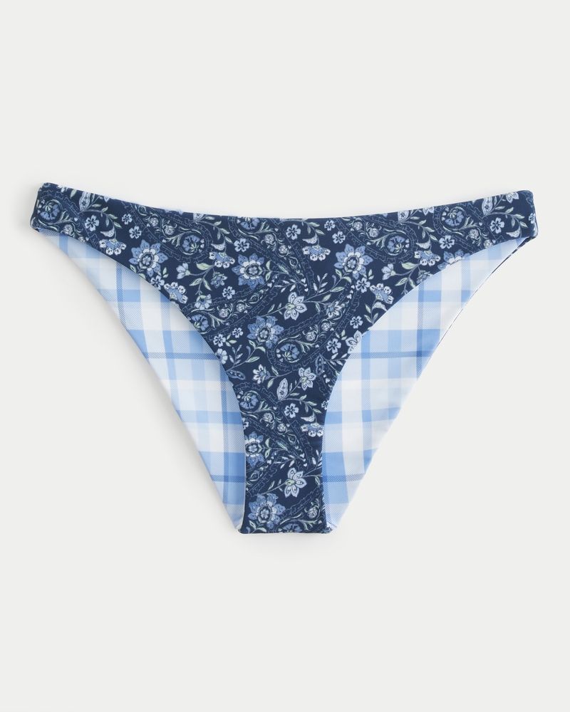 Reversible Low-Rise Cheeky Bikini Bottom