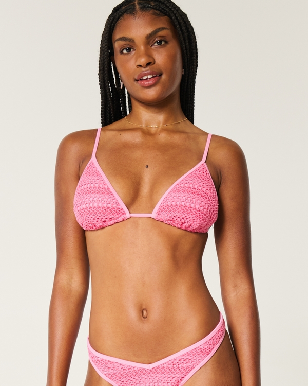 Women s Triangle Bikini Tops Hollister Co