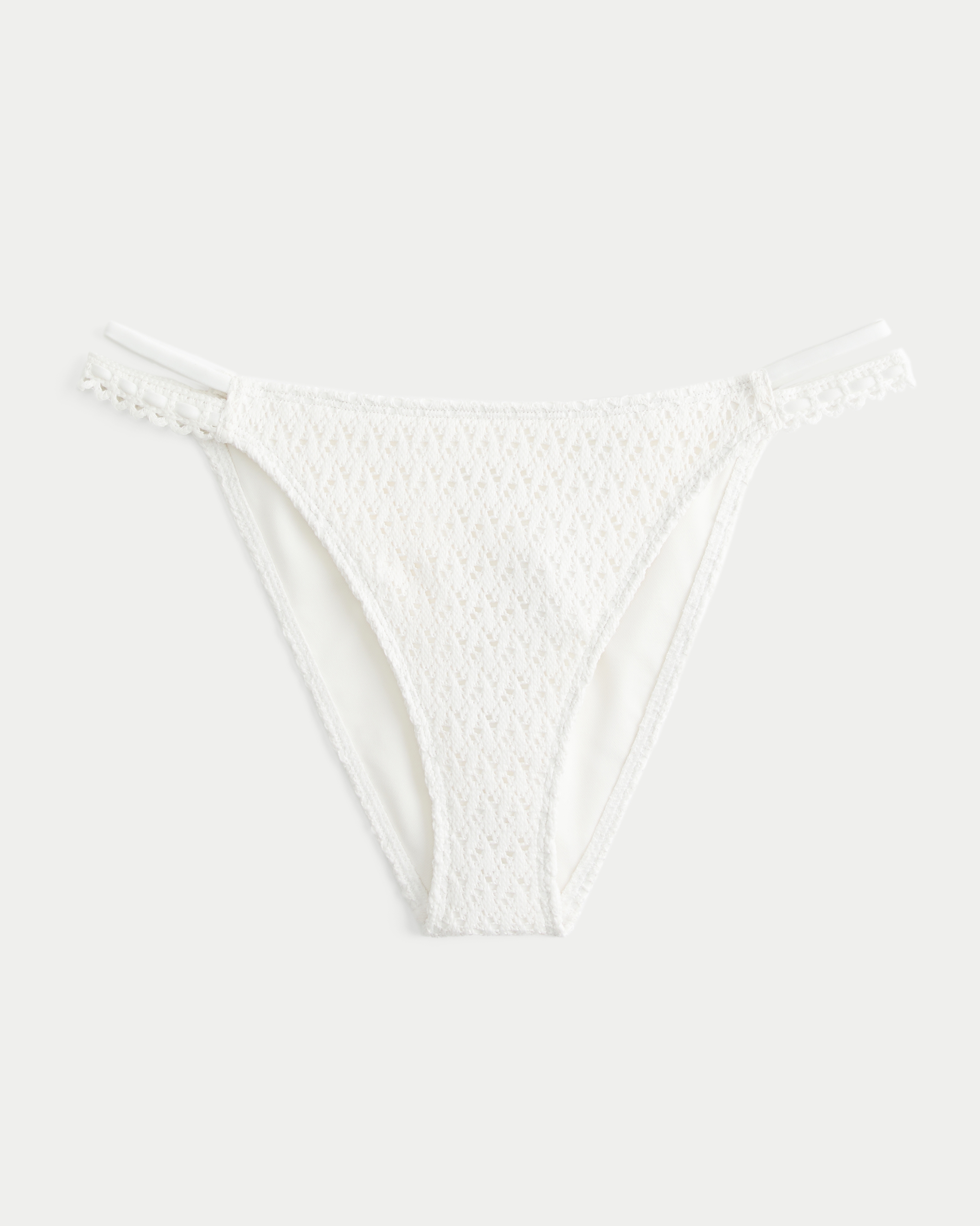Crochet-Style Cheeky Bikini Bottom