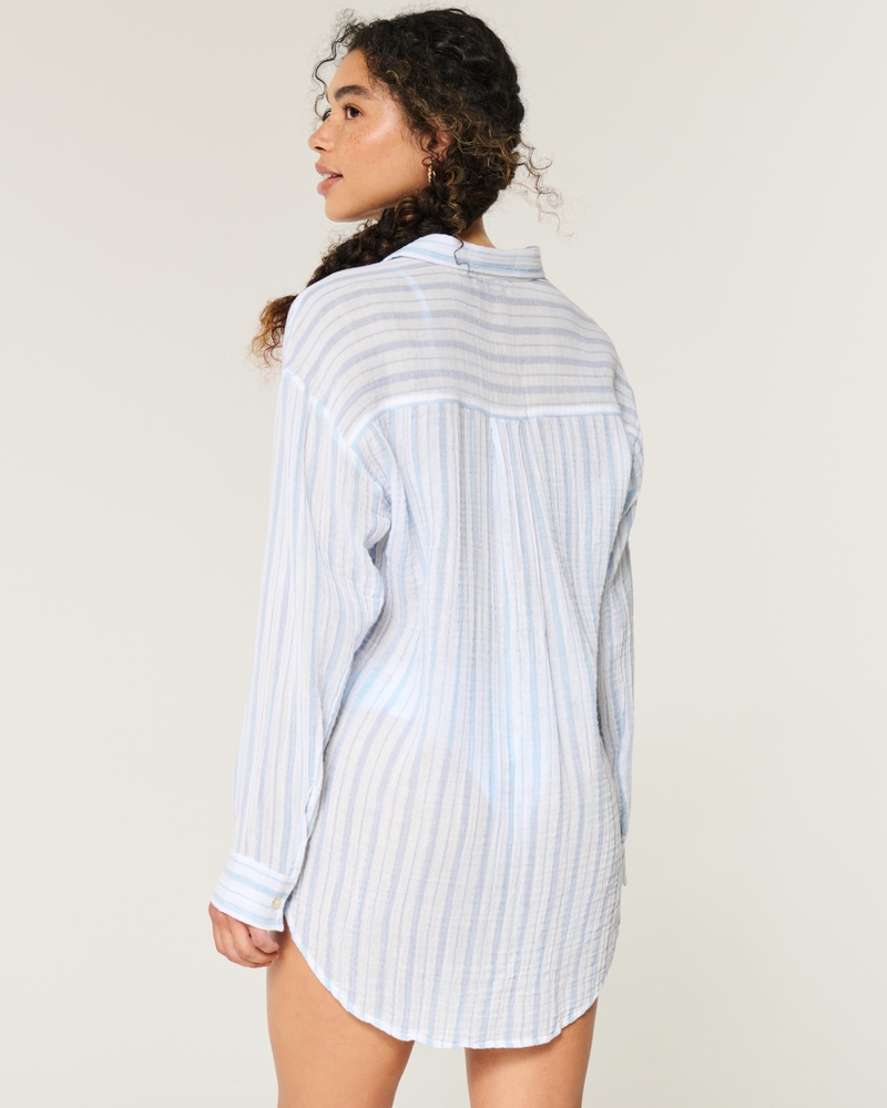 Button-Through Shirt Dress