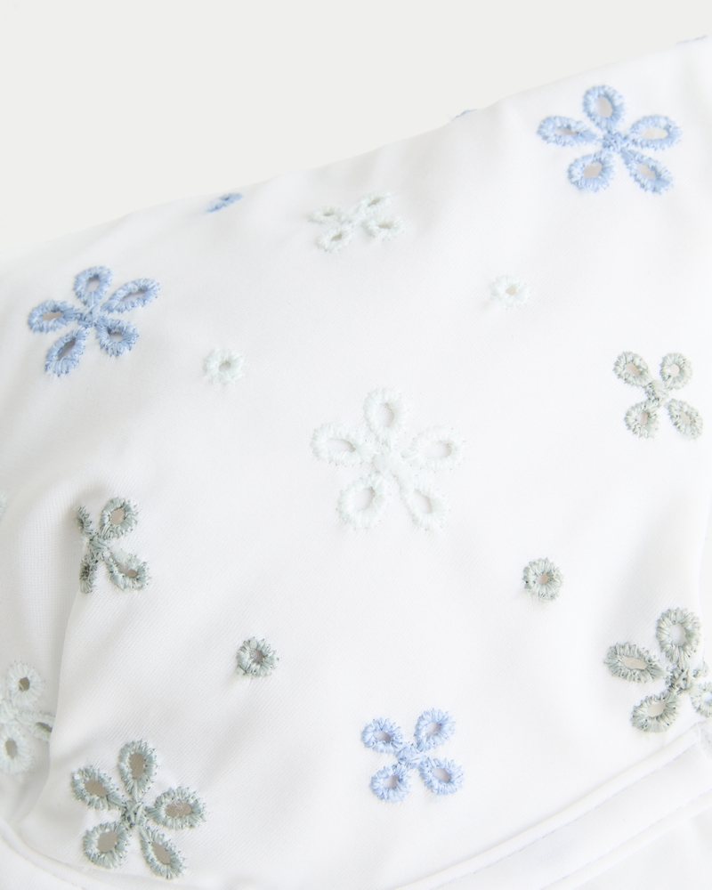 Eyelet Underwire Bikini Top