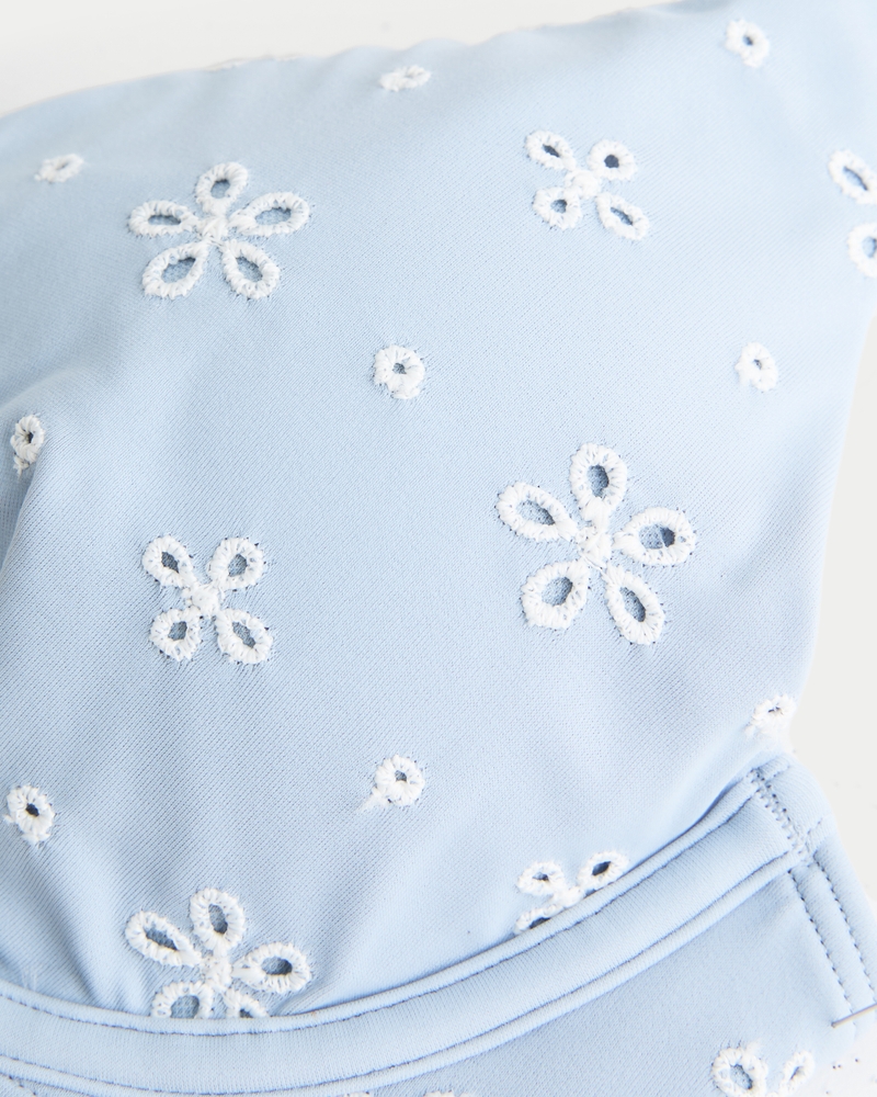 Eyelet Underwire Bikini Top