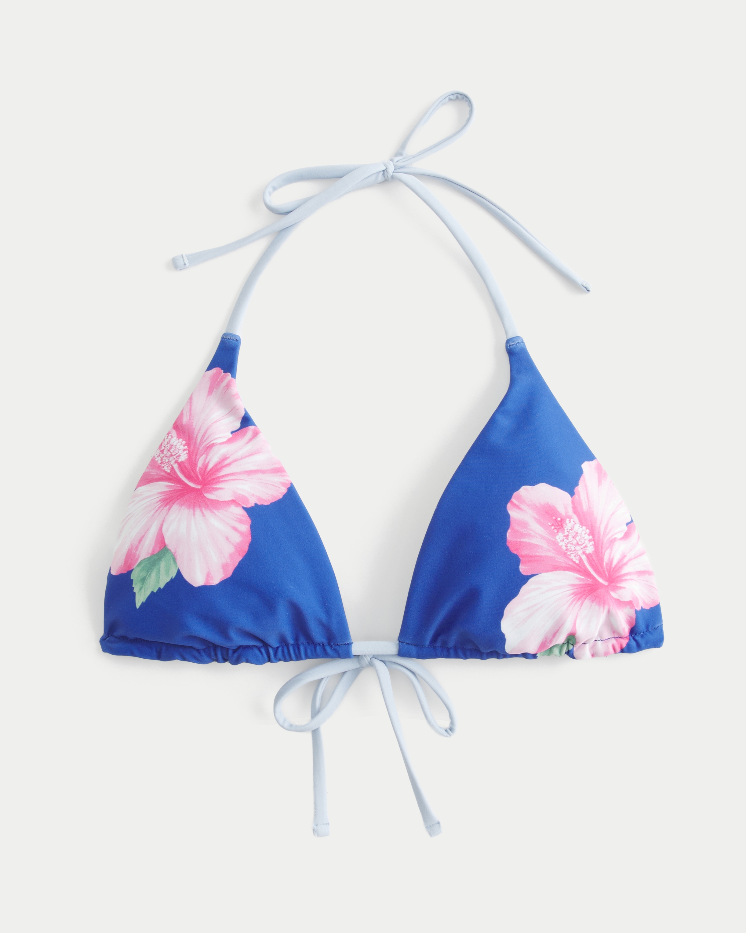 Reversible Halter Triangle Bikini Top