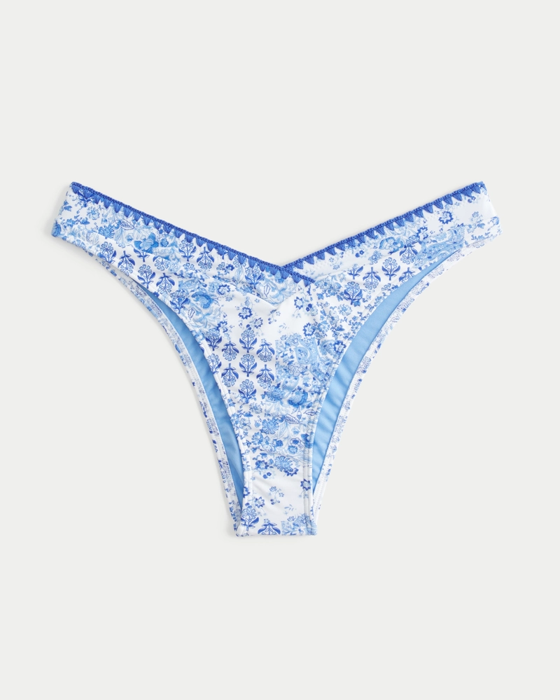 V-Waist High-Leg Cheekiest Bikini Bottom
