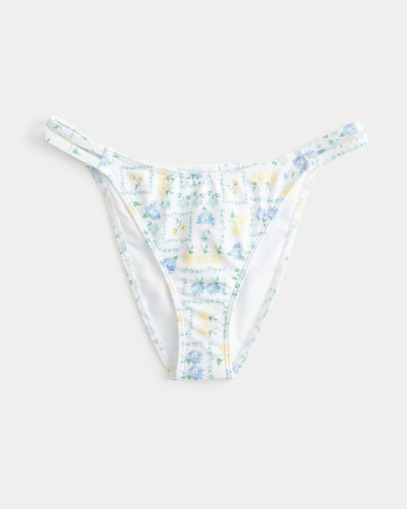 Double Strap Cheeky Bikini Bottom
