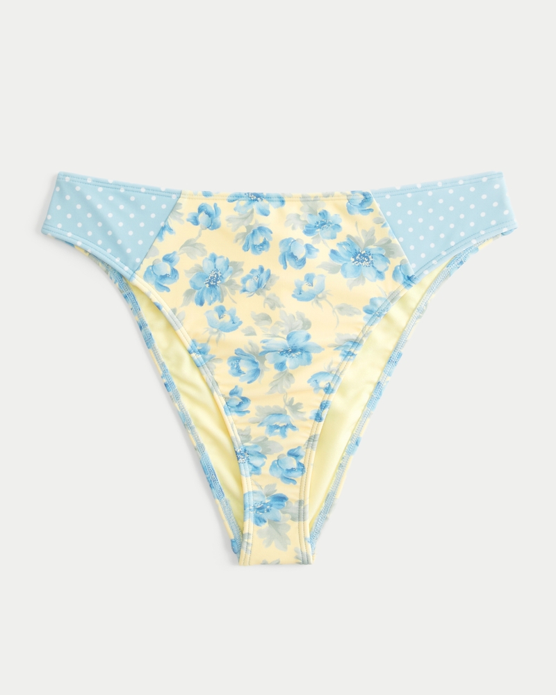 Curvy High-Leg Cheeky Bikini Bottom