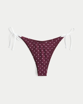 SLIP BIKINI CON LACCETTI LATERALI - MARRONE - DONNA | H&M IT