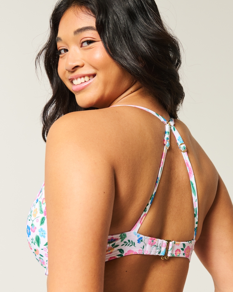 Curvy Plunge Underwire Bikini Top