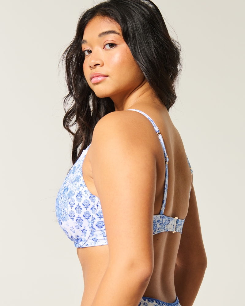 Curvy Plunge Underwire Bikini Top