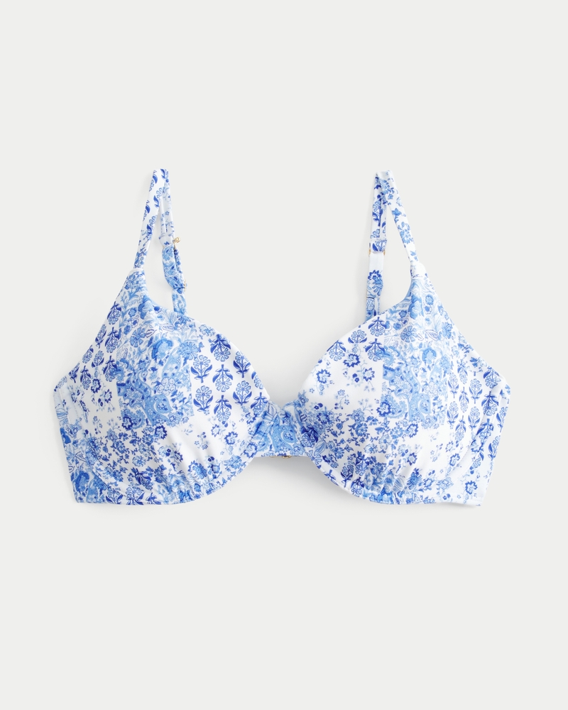 Curvy Plunge Underwire Bikini Top