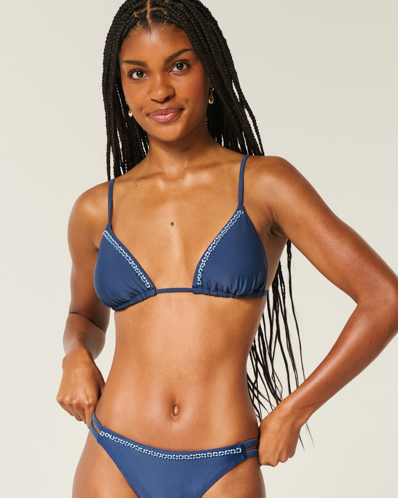 Ribbed High-Waist Bikini Bottom