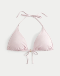 Shimmer High-Leg Cheeky Bikini Bottom