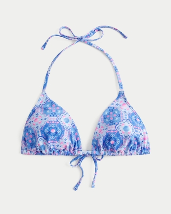 Women's Spring Break Halter Triangle Bikini Top | Women's Swimwear ...