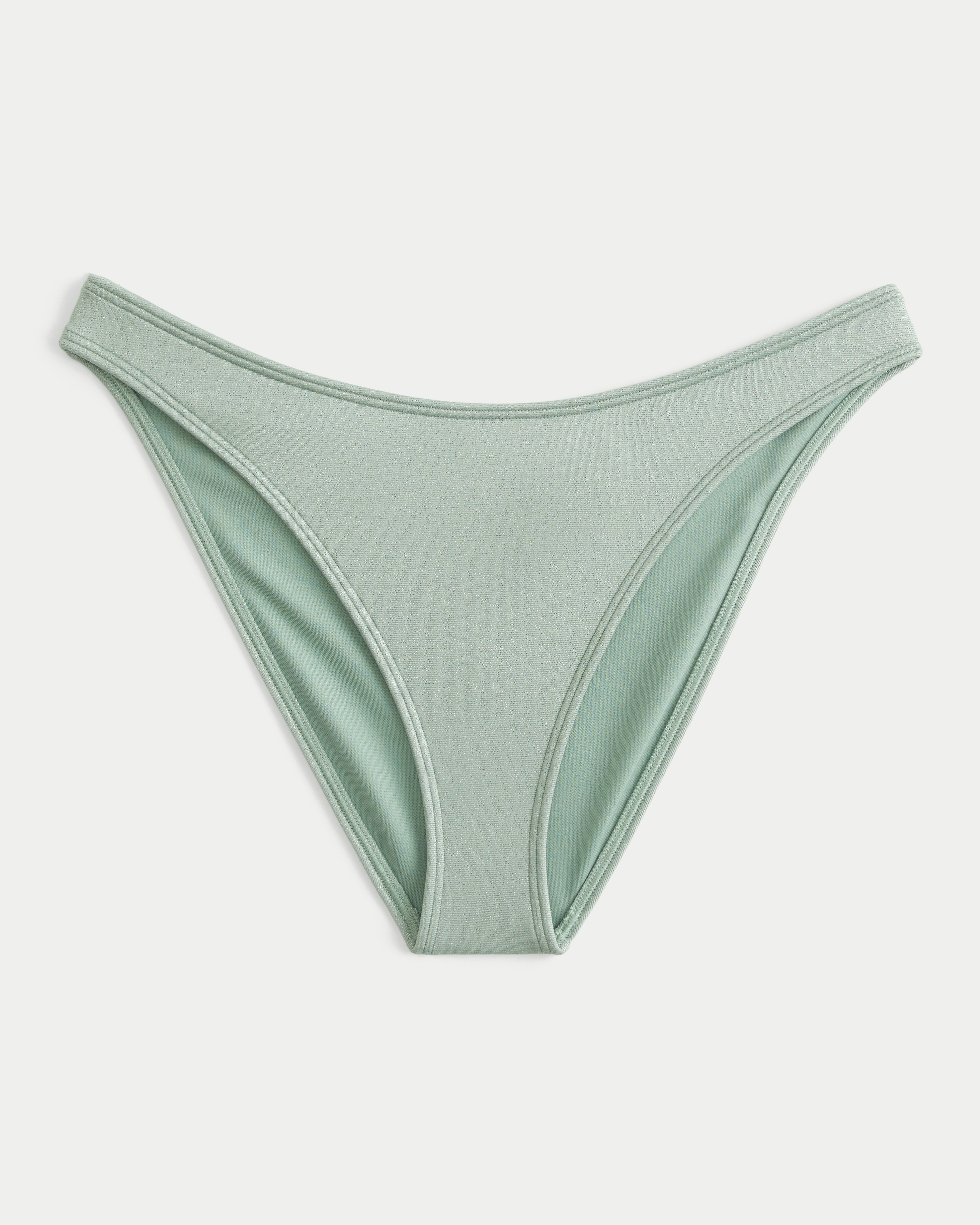 Shimmer Cheeky Bikini Bottom