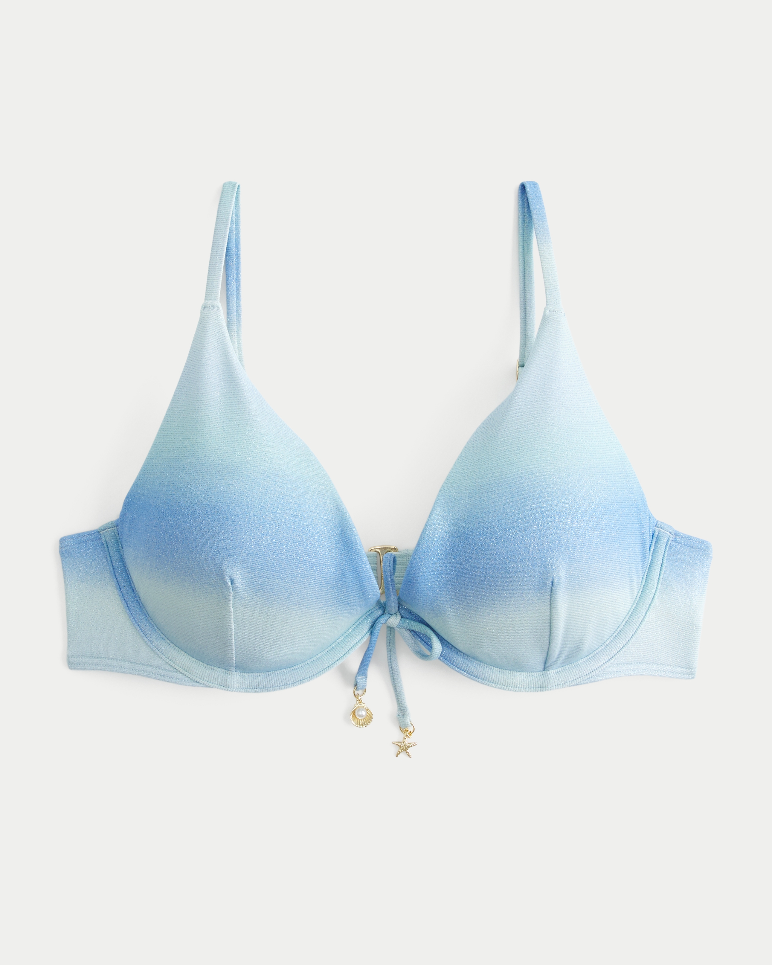 Shimmer Charm Underwire Bikini Top