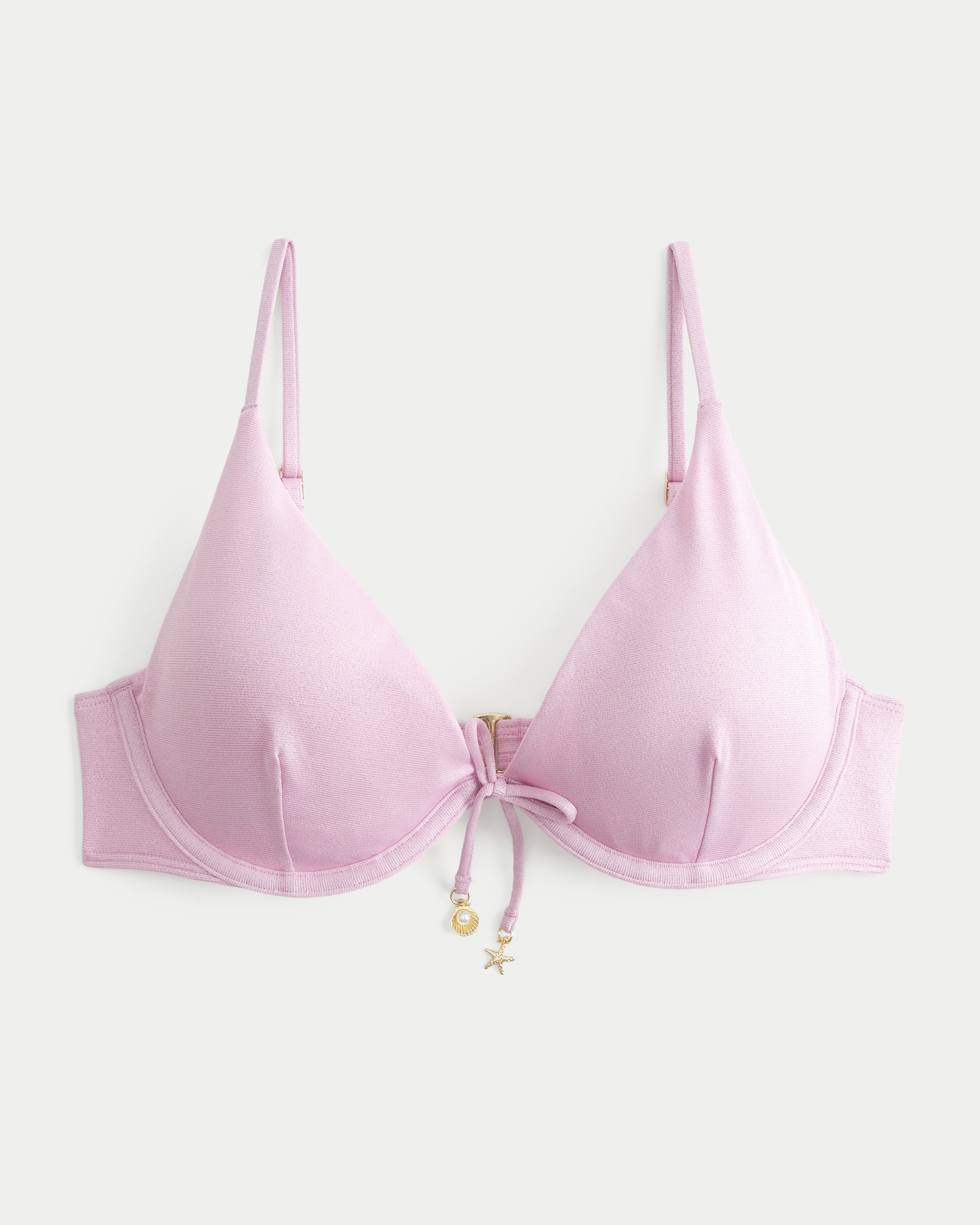 Shimmer Charm Underwire Bikini Top