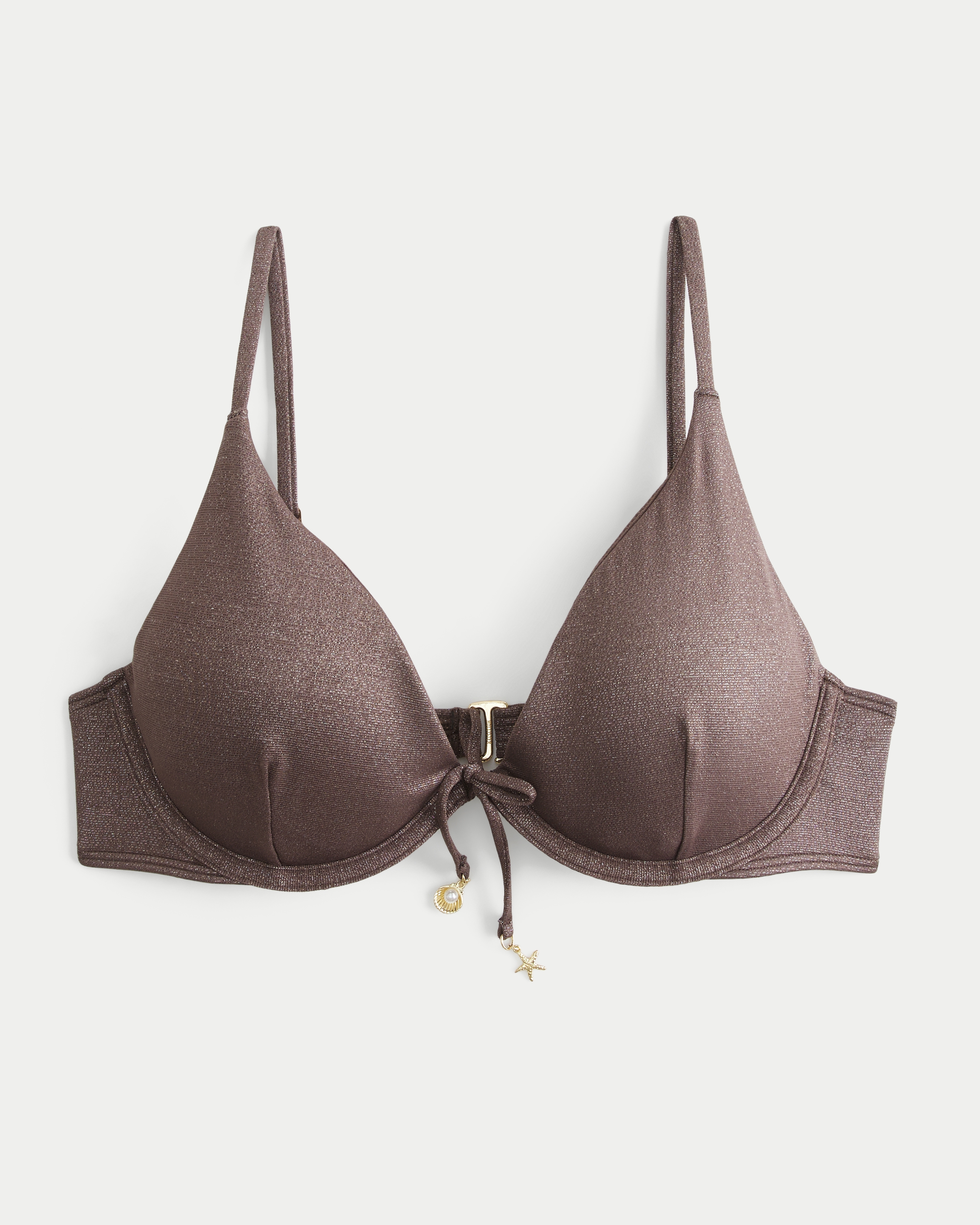 Shimmer Charm Underwire Bikini Top