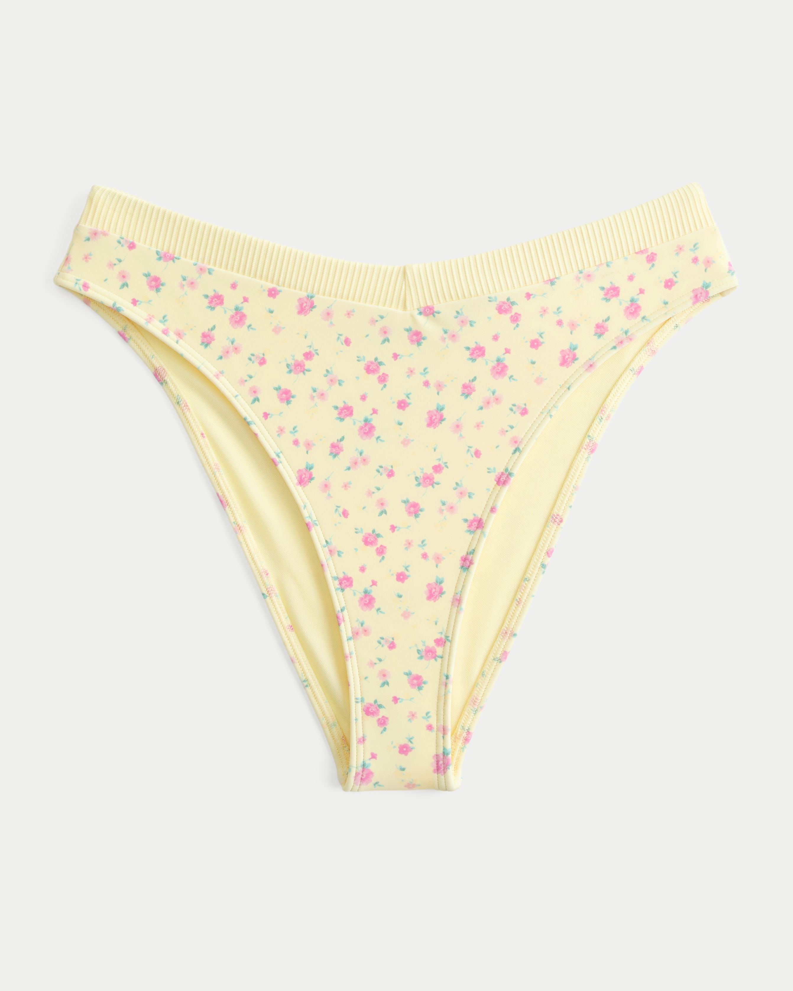 Curvy High-Rise V-Waist Cheeky Bikini Bottom